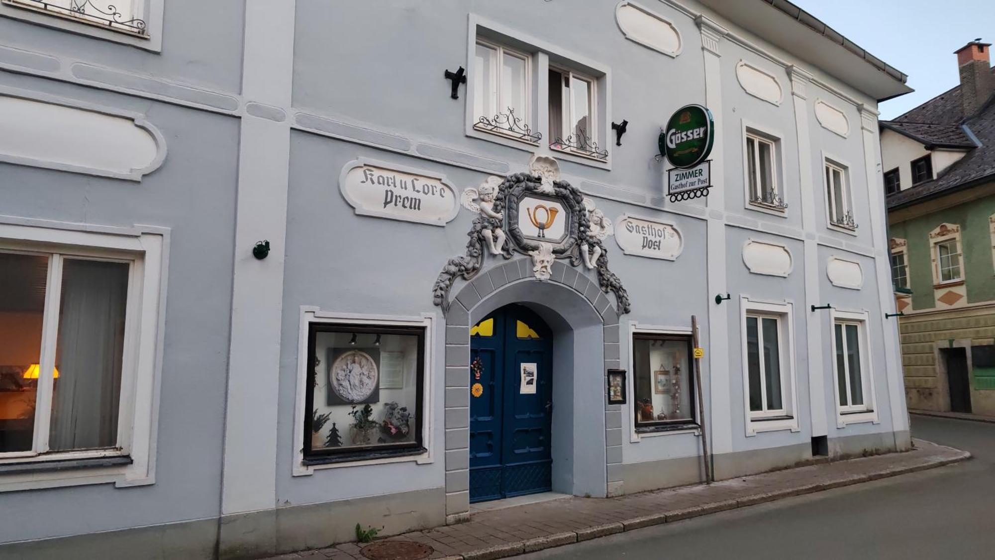 Gasthof Zur Post Eisenerz Exterior photo